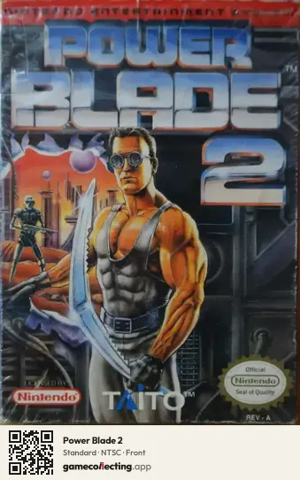Power Blade 2 Nintendo Entertainment System, NTSC box front