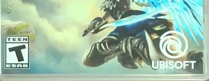 Immortals Fenyx Rising, the ESRB box on its front