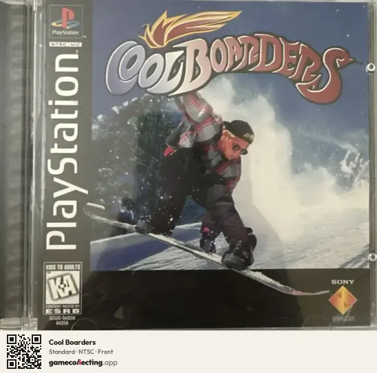 Cool Boarders PlayStation, NTSC box front