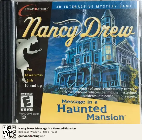Nancy Drew: Message in a Haunted Mansion Computer, NTSC box front