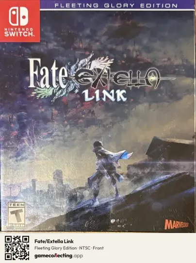 Fate/Extella Link Nintendo Switch, NTSC box front