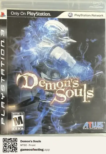 Demon's Souls PlayStation 3, NTSC box front
