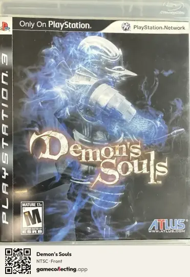 Demon's Souls PlayStation 3, NTSC box front