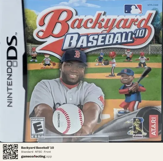Backyard Baseball '10 Nintendo DS, NTSC box front