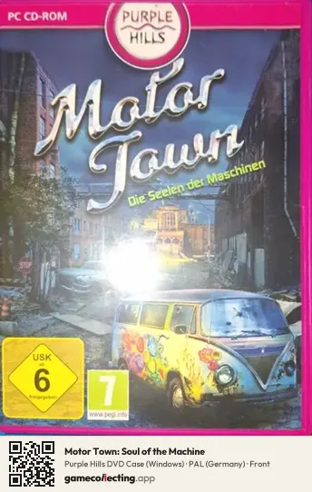 Motor Town: Soul of the Machine Computer, Germany box front