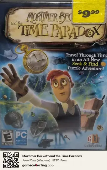 Mortimer Beckett and the Time Paradox Computer, NTSC box front