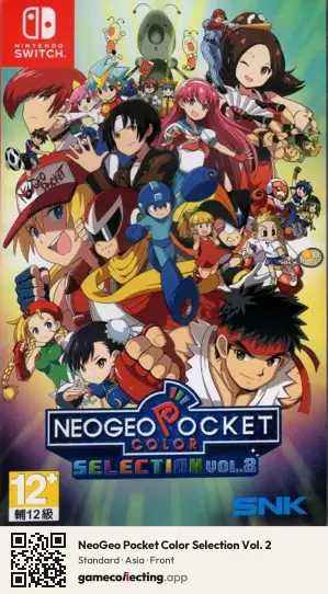 NeoGeo Pocket Color Selection Vol. 2 Nintendo Switch, Asia box front