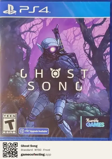 Ghost Song PlayStation 4, NTSC box front