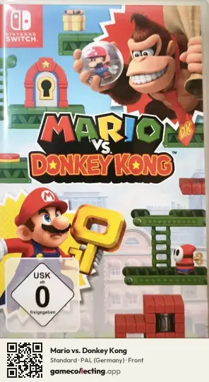 Mario vs. Donkey Kong Nintendo Switch, Germany box front