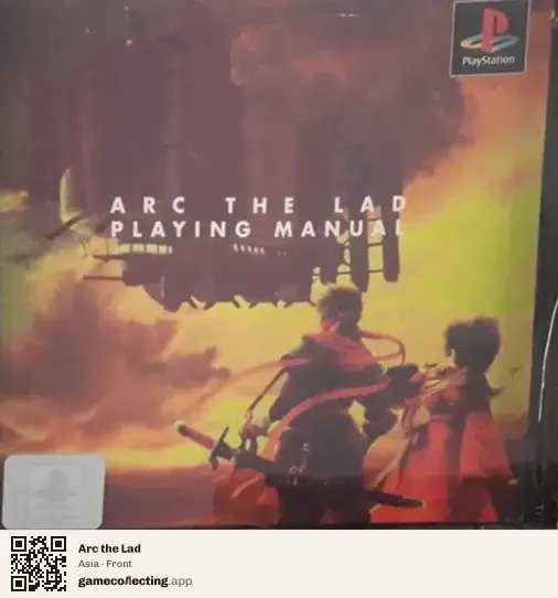 Arc the Lad PlayStation, Asia box front