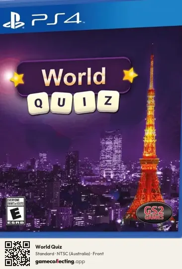 World Quiz PlayStation 4, Australia box front