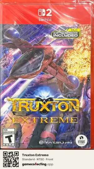 Truxton Extreme Nintendo Switch 2, NTSC box front