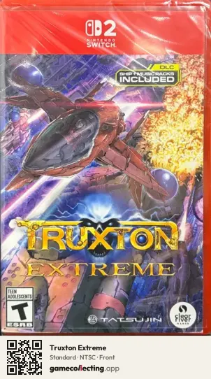 Truxton Extreme Nintendo Switch 2, NTSC box front