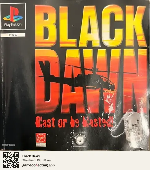 Black Dawn PlayStation, PAL box front