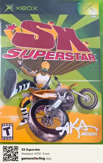 SX Superstar Xbox, NTSC box front