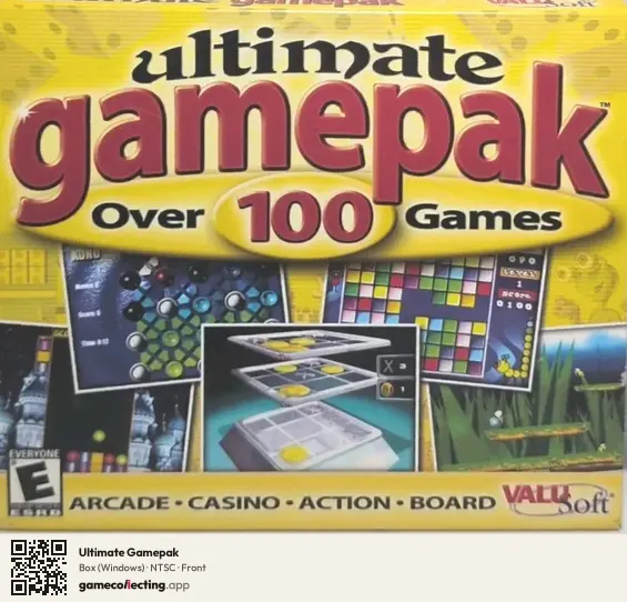 Ultimate Gamepak Computer, NTSC box front