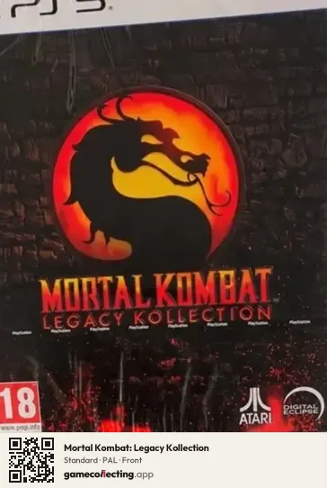 Mortal Kombat: Legacy Kollection PlayStation 5, PAL box front