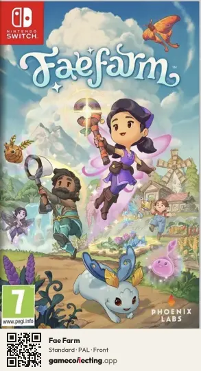 Fae Farm Nintendo Switch, PAL box front