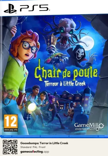 Goosebumps: Terror in Little Creek PlayStation 5, PAL box front