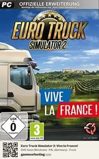Euro Truck Simulator 2: Vive la France! Computer, Germany box front