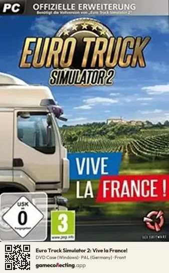 Euro Truck Simulator 2: Vive la France! Computer, Germany box front