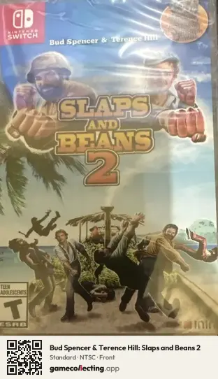 Bud Spencer & Terence Hill: Slaps and Beans 2 Nintendo Switch, NTSC box front