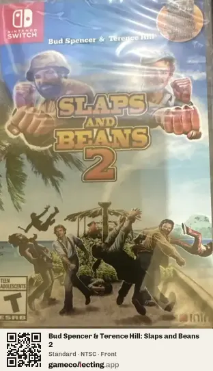 Bud Spencer & Terence Hill: Slaps and Beans 2 Nintendo Switch, NTSC box front
