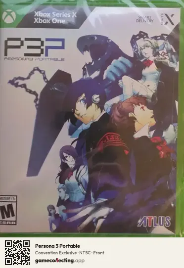 Persona 3 Portable Xbox Series X, NTSC box front