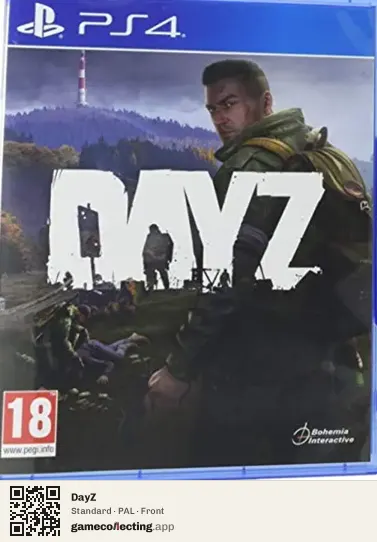 DayZ PlayStation 4, PAL box front