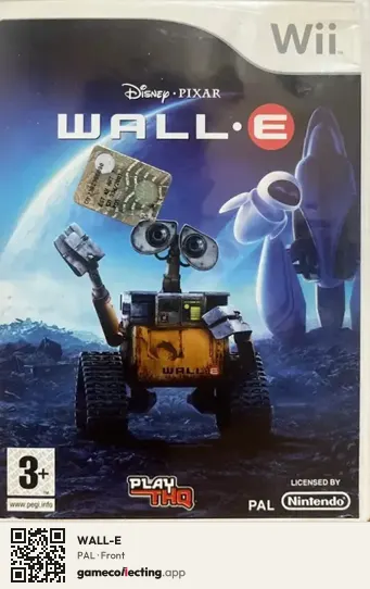 WALL-E Nintendo Wii, PAL box front