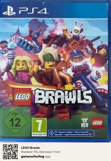 LEGO Brawls PlayStation 4, Germany box front