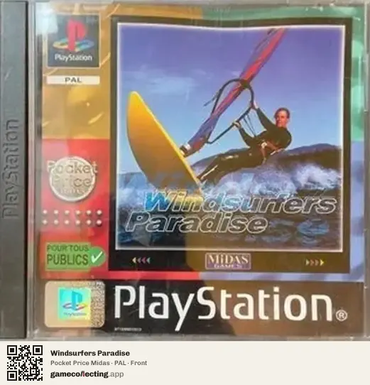 Windsurfers Paradise PlayStation, PAL box front