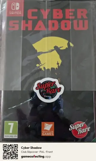 Cyber Shadow Nintendo Switch, PAL box front
