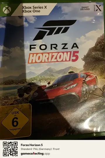 Forza Horizon 5 Xbox Series X, Germany box front