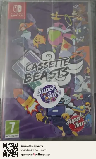Cassette Beasts Nintendo Switch, PAL box front