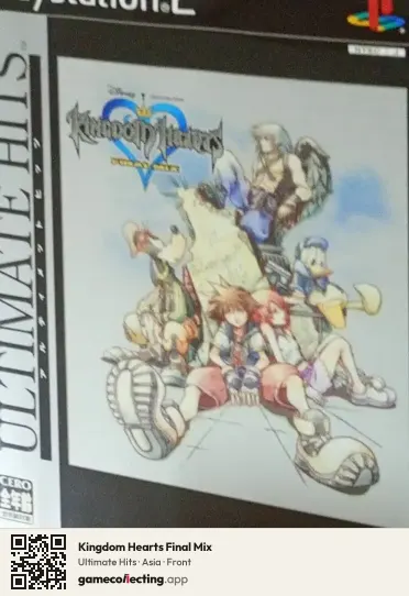 Kingdom Hearts Final Mix PlayStation 2, Asia box front