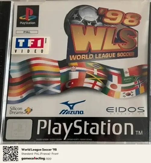 World League Soccer '98 PlayStation, France box front
