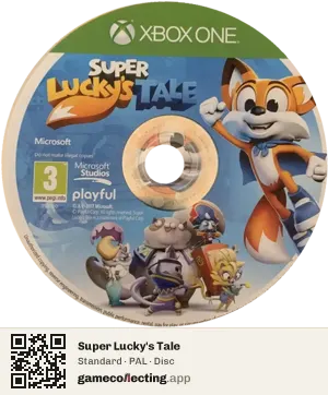 Super Lucky's Tale Xbox One, PAL disc
