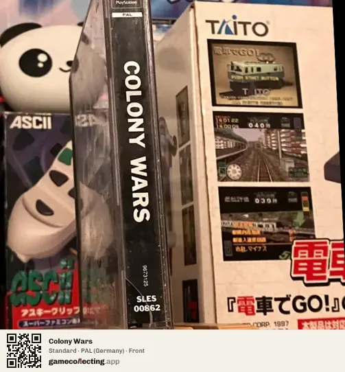 Colony Wars PlayStation, Germany box front