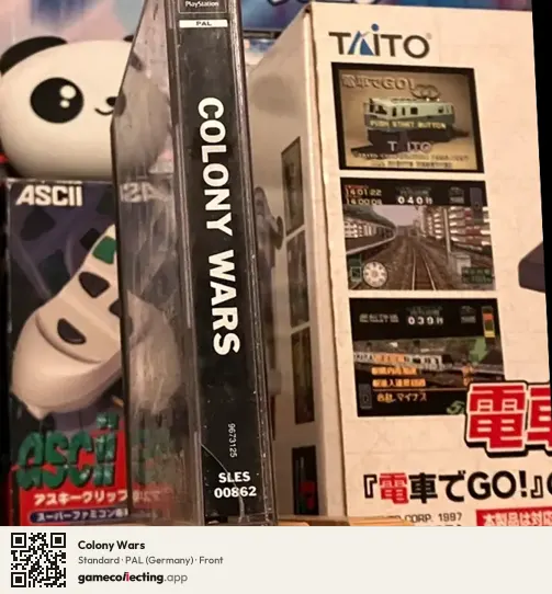 Colony Wars PlayStation, Germany box front