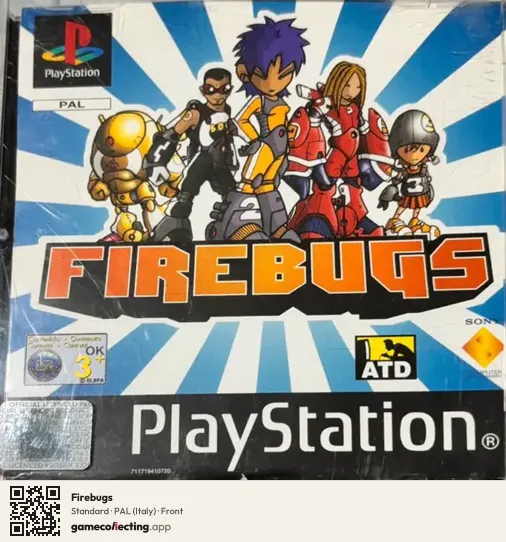 Firebugs PlayStation, Italy box front