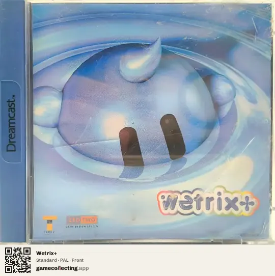 Wetrix+ Sega Dreamcast, PAL box front
