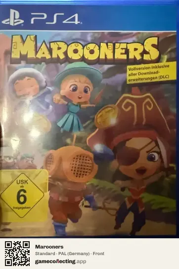 Marooners PlayStation 4, Germany box front