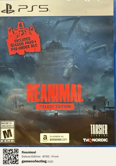 Reanimal PlayStation 5, NTSC box front