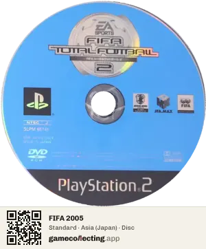 FIFA 2005 PlayStation 2, Asia disc