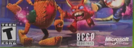 Voodoo Vince, the ESRB box on its front