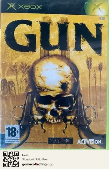 Gun Xbox, PAL box front