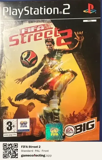 FIFA Street 2 PlayStation 2, PAL box front