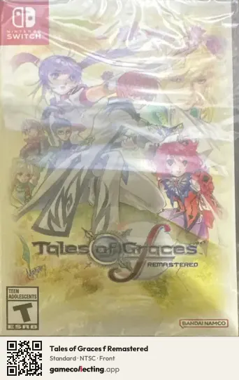 Tales of Graces f Remastered Nintendo Switch, NTSC box front