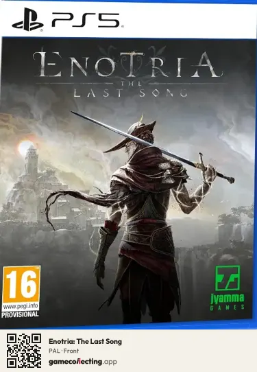 Enotria: The Last Song PlayStation 5, PAL box front